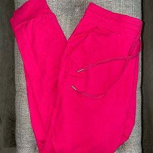 Fuschia large BuffBunny joggers